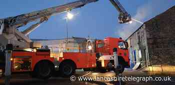 Firefighters at scene of Accrington fire
