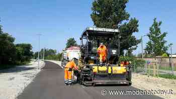 Diagonale di Modena Ovest, parte la posa del primo asfalto - ModenaToday