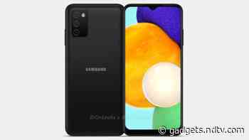 Samsung Galaxy A03s Specifications Tipped, Leaked Renders Show Design
