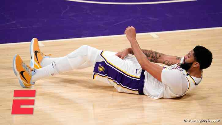How concerned should the Lakers be about Anthony Davis' injury? | KJZ - ESPN