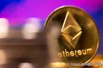 Ethereum extends gains to rise 8%; bitcoin firms - Yahoo Finance