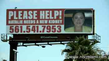 Family Takes Plea of Kidney Transplant Needed for Family Member to I-95 Billboard