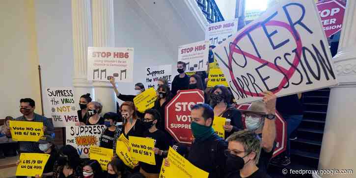 Texas Democrats held a dramatic walkout to block the passage of a major GOP-backed bill restricting voting rights