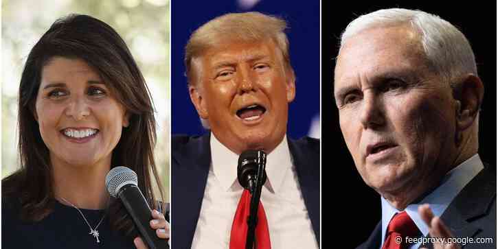Republican presidential hopefuls are contesting 'shadow primaries' to avoid angering Trump, report says