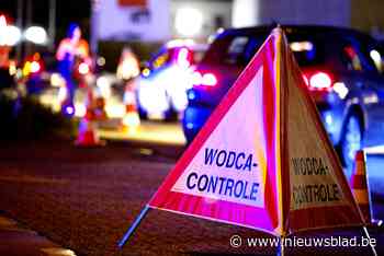 Wodca-actie: 1 chauffeur onder invloed van drugs