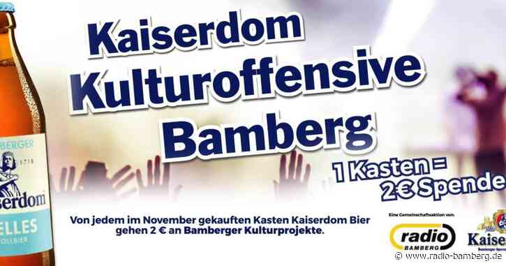 „Kasten holen – Kultur belohnen“. Der Verein „Bamberger Festivals“ profitiert.
