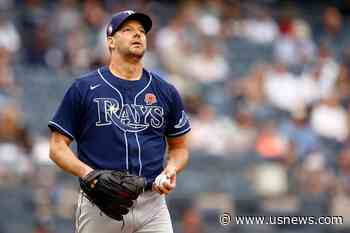 Rays Win for 16th Time in 17 Games, Hill Beats Yankees 3-1