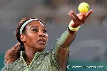 The Latest: Serena Wins in 1st Night Session at French Open