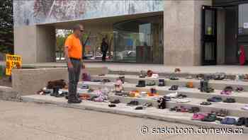 Prince Albert memorial honours 215 children whose remains were found on site of former BC residential school