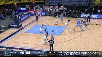 Dillon Brooks with a 2-pointer vs the Utah Jazz - Yahoo Canada Sports