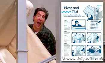 Mathematician reveals how Ross could have moved the sofa upstairs in Friends scene