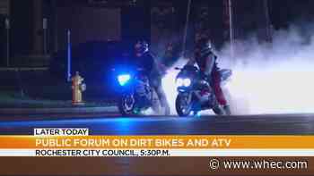 Rochester City Council to hold dirt bike, ATV forum Tuesday