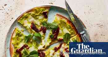 Thomasina Miers’ recipe for Mexican-style pizza with pea hummus - The Guardian