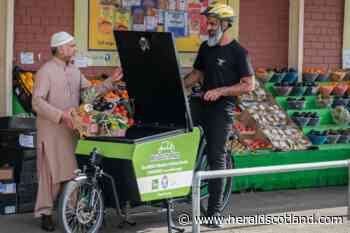 Scotland's first e-cargo bike delivery and food waste service hailed | - HeraldScotland