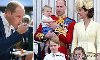 Prince William's unusual food habits will surprise Prince George, Princess Charlotte and Prince Louis - HELLO!