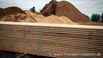 Holzpreise: Laut Ifo haben 40 Prozent der Baufirmen Probleme bei der Materialbeschaffung