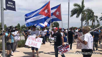 Protests Take Place Outside Olympic Baseball Qualifier Between Cuba, Venezuela