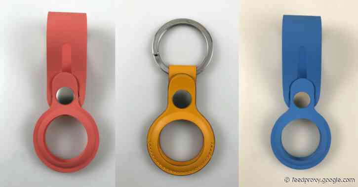 Unreleased AirTag loops and leather key rings likely revealed through eBay listing