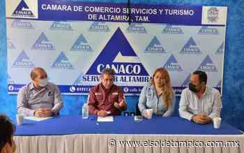 Armando Martínez Manríquez se reúne con la Canaco de Altamira - El Sol de Tampico