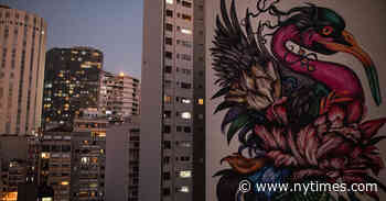 ‘Bueno para el alma’: los muralistas de São Paulo apuestan por convertir a su ciudad en un lienzo