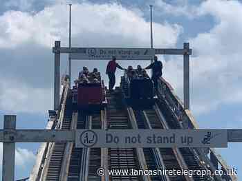 Thrill-seekers left stranded in baking heat as two Pleasure Beach rides break down