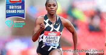 Dina Asher-Smith returns to Gateshead for the Müller British Grand Prix on 13 July - Gateshead Council