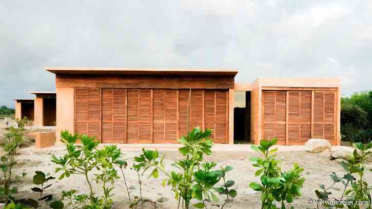 Revolution designs coloured concrete Mazul Beachfront Villas in Oaxaca