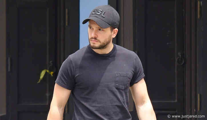 Kit Harington Spotted in New York While Wife Rose Leslie Films New Series There!