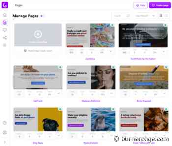 Burner Page - Validate ideas with burner pages in 60 seconds