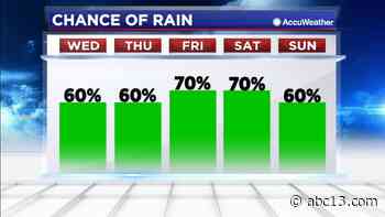 Houston Weather: Rain chances are on the rise - KTRK-TV