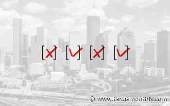 Inside the Greater Houston Partnership's Tense Fight Over Voting Rights - Texas Monthly