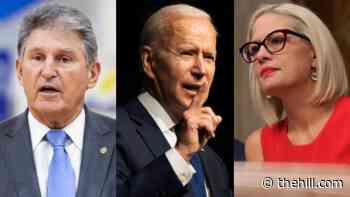 Biden calls out moderate Democratic senators, urges 'action'
