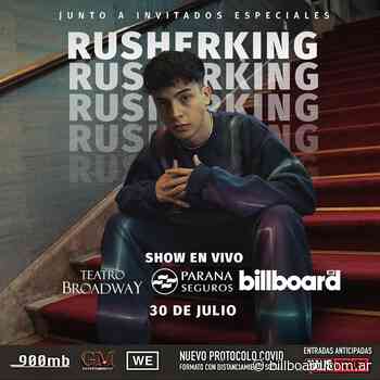 El primer show de Rusherking en Buenos Aires - Billboard Arg
