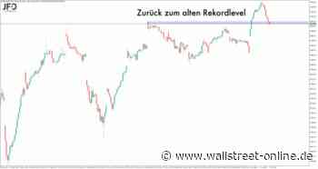 DAX-Morgenanalyse: Rekordlaune im DAX, Rücklauf einzuplanen