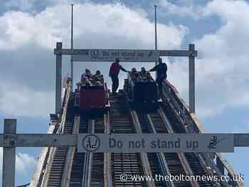 Thrill-seekers left stranded in baking heat as two Pleasure Beach rides break down
