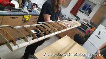 Students build 2 metre-wide glider in student accommodation during lockdown