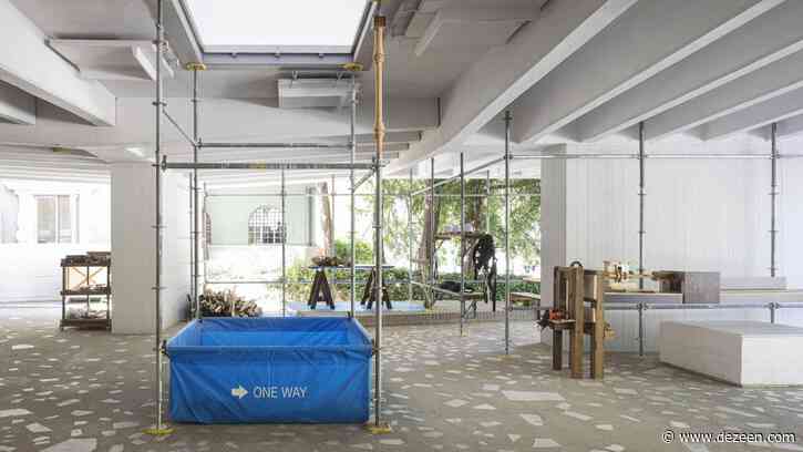 Japan creates exhibition from dismantled old house at Venice Architecture Biennale