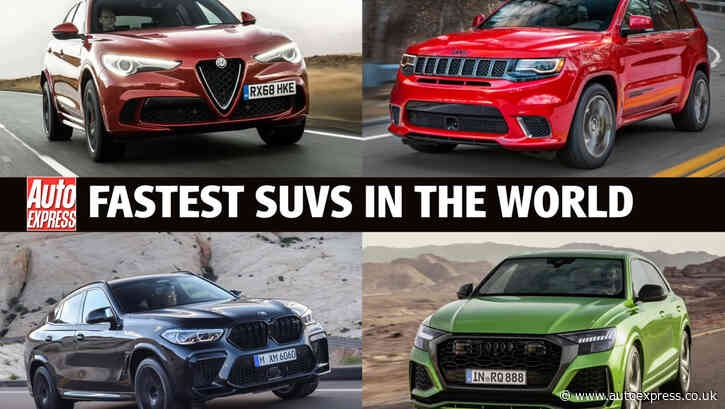 Fastest SUVs in the world 2021