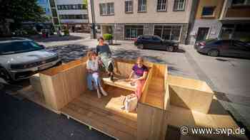Parken in Ulm: Sterngasse: Das erste Parklet ist entstanden - SWP
