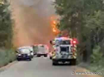 Level 2 evacuations ordered for Sycan Forest Estates in Klamath County, fire estimated to be about 650 acres - KDRV