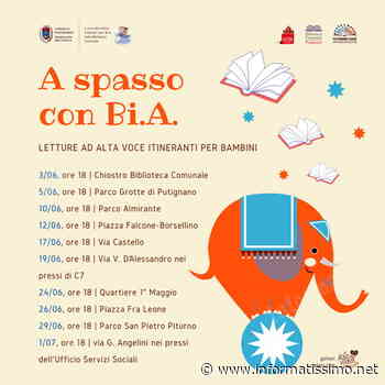 Putignano - A spasso con Bi.A.: letture itineranti per bambini - Putignano Informatissimo