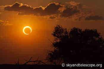A Sunrise Annular Solar Eclipse