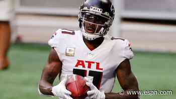 Julio Jones at minicamp? 'We'll see,' coach says