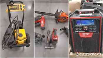 Calgary police seek owners of $25,000 worth of stolen tools - CBC.ca