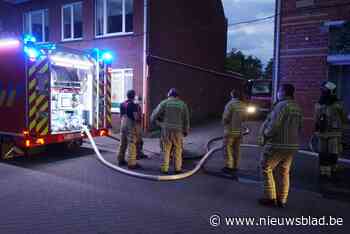 Brand na knal in garagebox