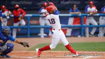 Mariners prospect Julio Rodríguez homers twice for Dominican Republic in Olympics qualifying game