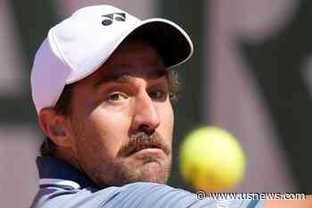 The Latest: Stevie Johnson Earns Another 5-Set Win in Paris