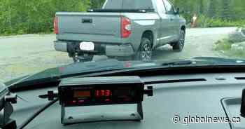 B.C. Highway Patrol busts Alberta speeder doing 173 km/h in construction zone