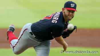 Nationals' Stephen Strasburg placed on injured list with neck strain after reduced velocity vs. Braves