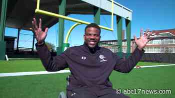 An accident derailed this NFL hopeful's dreams. Now he's coaching others to reach theirs - ABC17NEWS - ABC17News.com